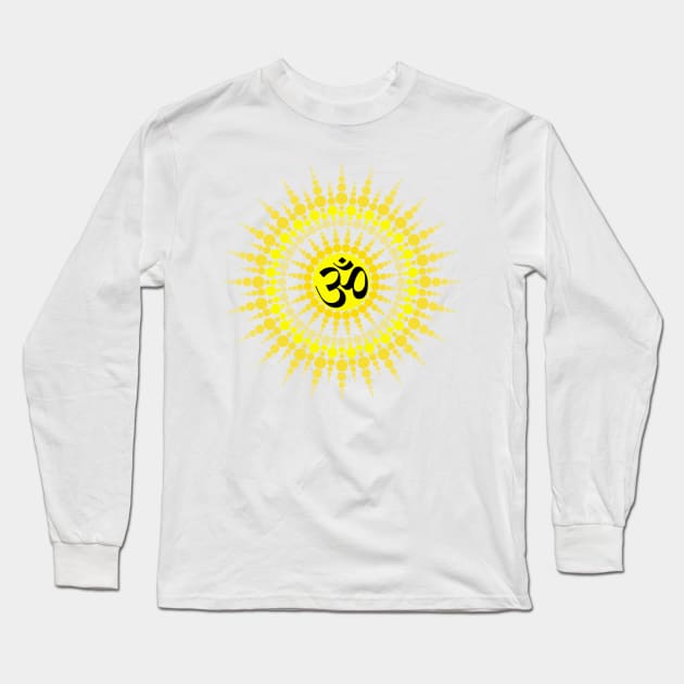 OM: Glorious Long Sleeve T-Shirt by swarna artz